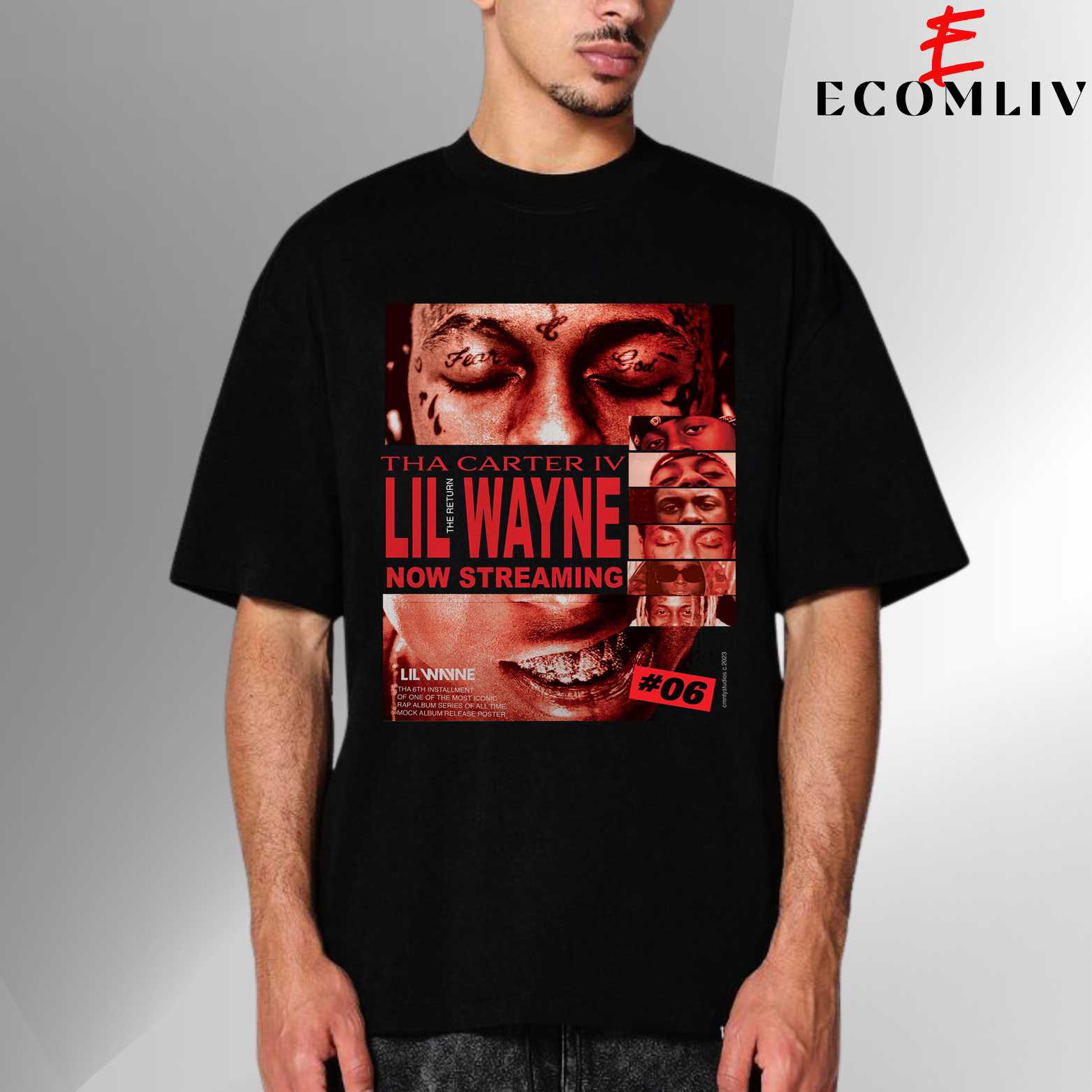 Carter Iv Graphic Tee, Young Money T-Shirt, Album Merch